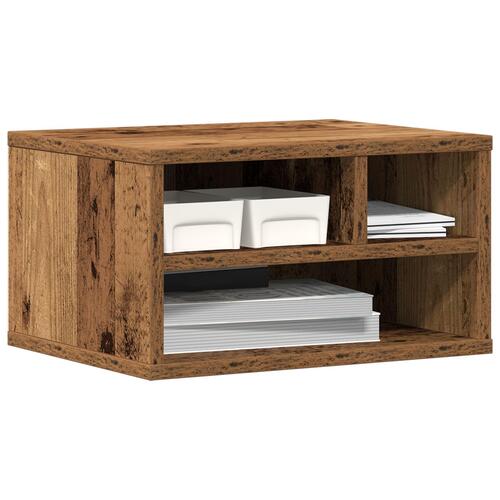 Printerbord i gammelt træ 40x32x22,5 cm konstrueret træ