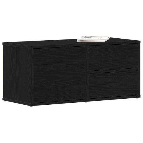 TV-bord Artisan Egetræ 80x34x35,5 cm Lavet af træ