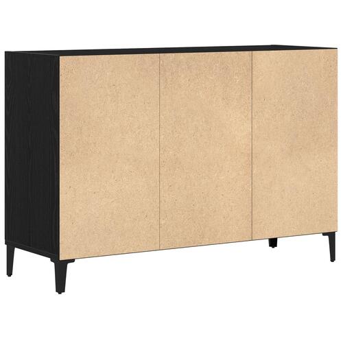 Skænk Sort Eg 103,5x35x70 cm lavet af træ