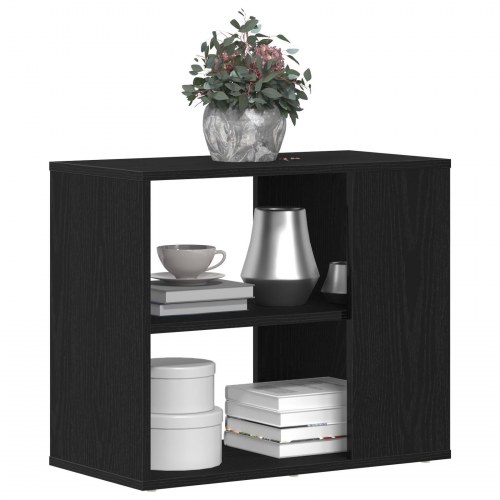 Skab Sort Eg 60x30x50 cm lavet af træ