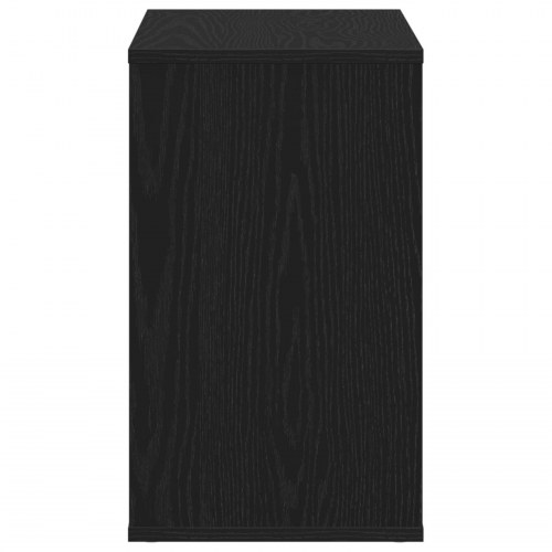 Skab Sort Eg 60x30x50 cm lavet af træ