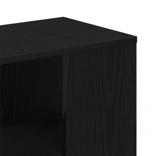 Skab Sort Eg 60x30x50 cm lavet af træ