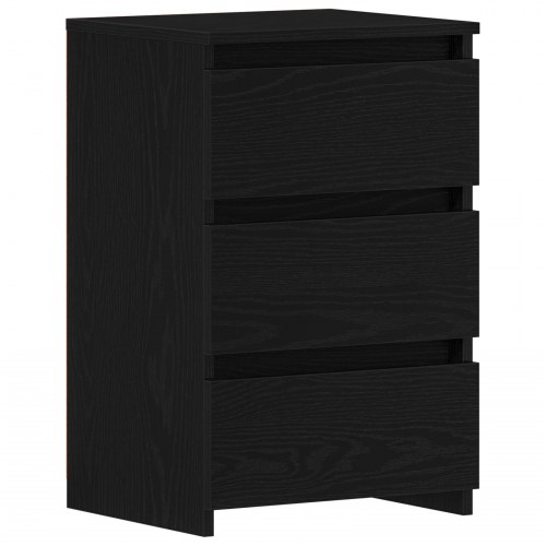 Sengestel Sort Eg 40x35x62,5 cm Konstrueret Træ