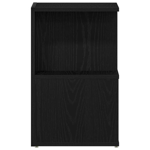 Sengebord i Sort Eg 35x35x55 cm Lavet af Træ
