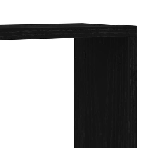 Vægskab i Sort Eg 90x15x119,5 cm - Lavet af træ