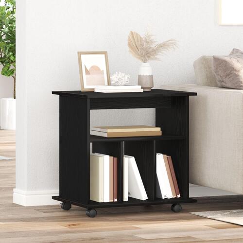 Rullebord Sort Eg 60x45x55 cm lavet af træ