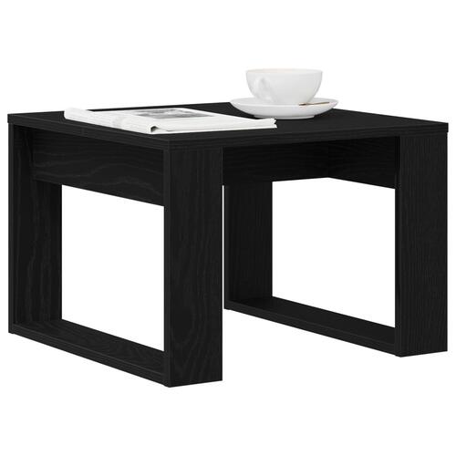 Sidebord i Sort Eg 50x50x35 cm