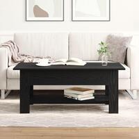Sort Eg Kaffebord 102x55x42 cm lavet af træ