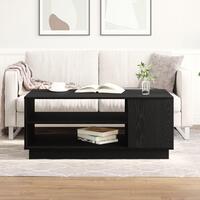 Sort Eg Sofabord 102x55x43 cm lavet af konstrueret træ