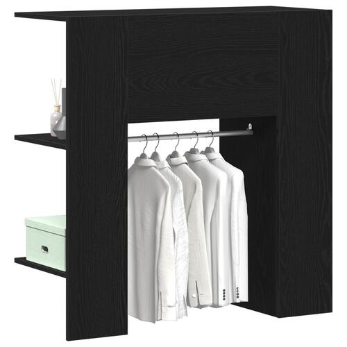 Entré Skab Sort Eg Konstrueret træ 97,5 x 37 x 99 cm Sort Egeboks
