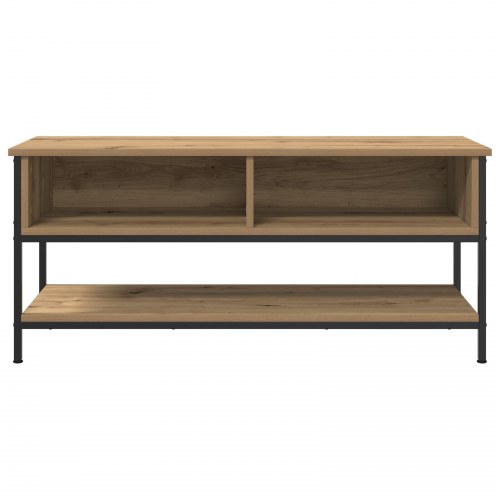 TV Skab Artisan Eg 100x35x45 cm Konstrueret Træ og Stål