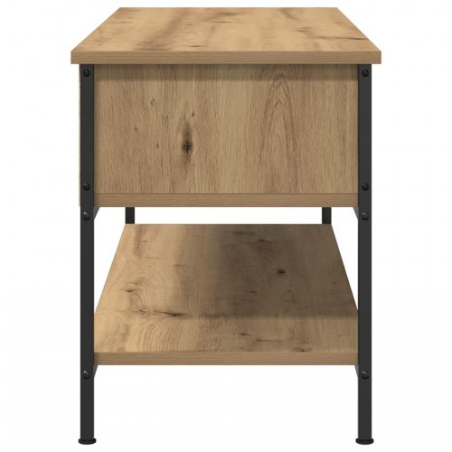 TV Skab Artisan Eg 100x35x45 cm Konstrueret Træ og Stål
