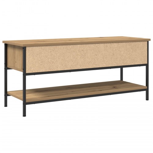 TV Skab Artisan Eg 100x35x45 cm Konstrueret Træ og Stål