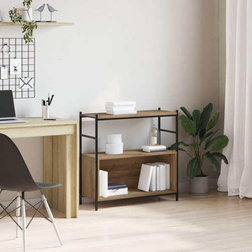 Bogskab Artisian Eg 80x30x78,5 cm Konstrueret træ