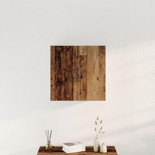 Vægmonteret Skab Gammelt Træ 60x31,5x60 cm Ingeniørtræ