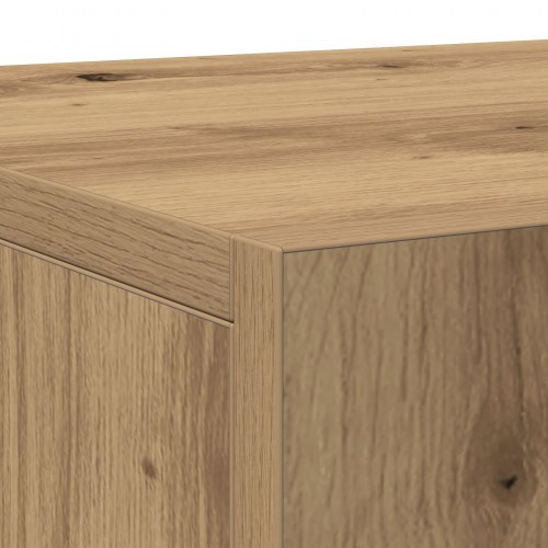 Skab med 3 Døre i Artisan Eg 90x34x80 cm Konstrueret Træ