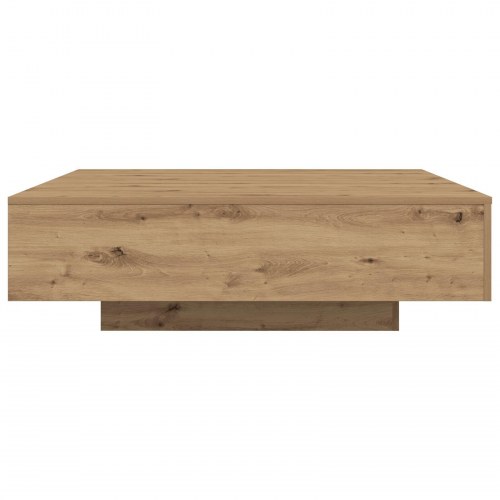 Sofabord Kunstnerisk egetræ Konstrueret træ 100 x 100 x 31 cm