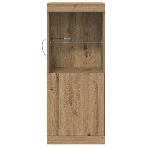 Skab med LED Lys Artisan Eg 41x37x100 cm