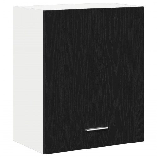 Sort Eg Hængeskab 50x31x60 cm Lavet af Konstrueret Træ