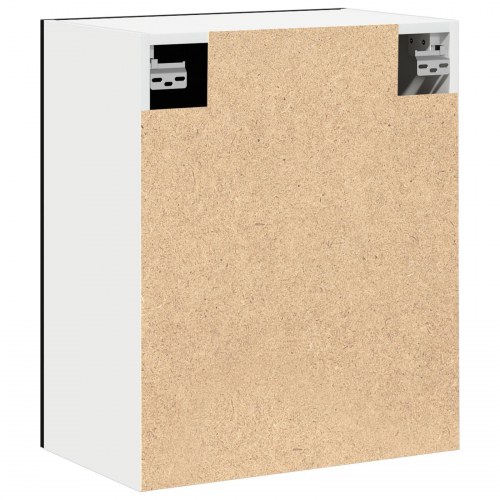 Sort Eg Hængeskab 50x31x60 cm Lavet af Konstrueret Træ