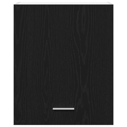Hængende skabe - 2 pak - Sort eg, 100x31x60 cm - Fremstillet af konstrueret træ