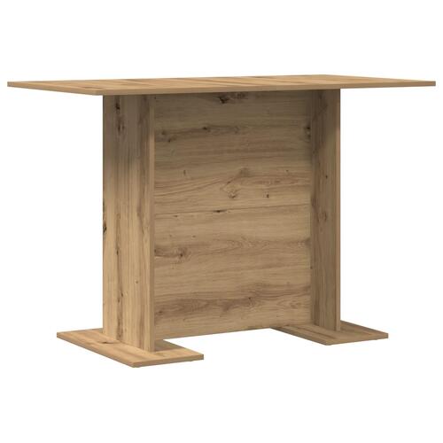 Spisebord Artisan Egetræ 110x60x75 cm Konstrueret Træ