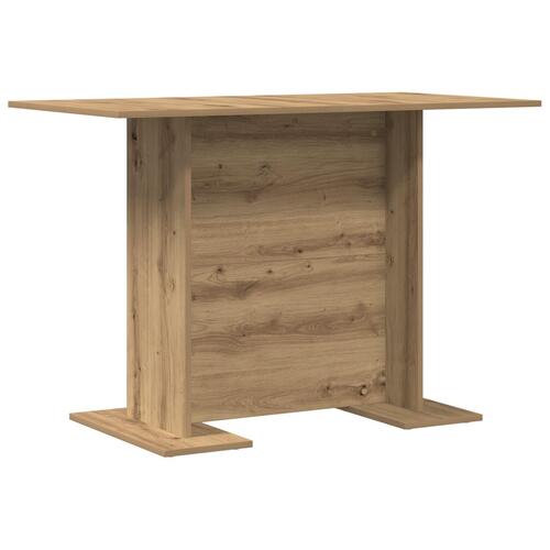 Spisebord Artisan Egetræ 110x60x75 cm Konstrueret Træ
