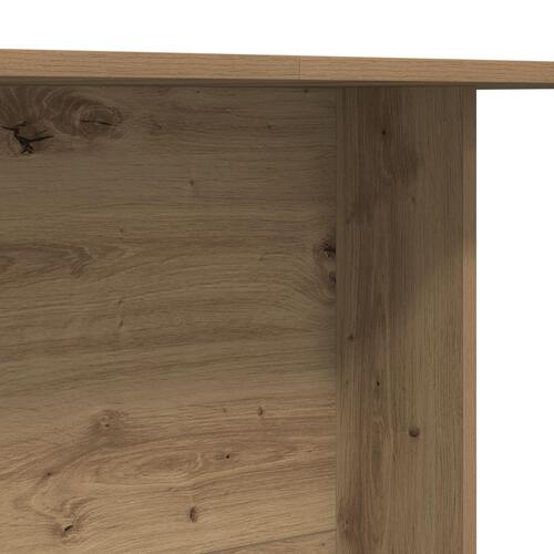Spisebord Artisan Egetræ 110x60x75 cm Konstrueret Træ