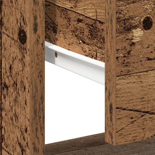 Sengebord Gammelt Træ 45x34x44 cm Engineered Wood
