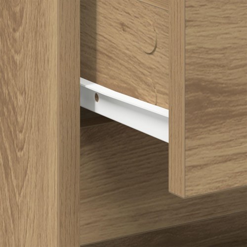 Sengebord Artisan Eg 45x34x44,5 cm Konstrueret træ