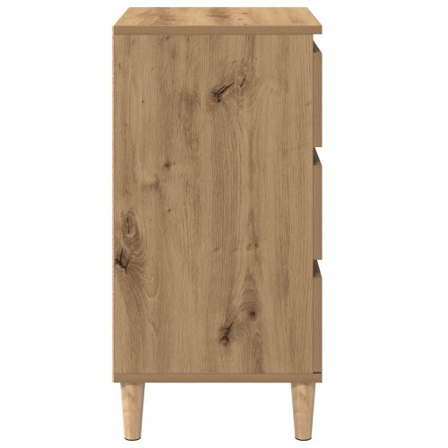 Sengebord Artisan Eg 40x35x70 cm Konstrueret Træ