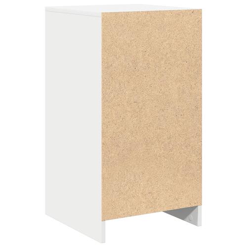 Skab Hvid 40x41x75 cm Ingeniørtræ