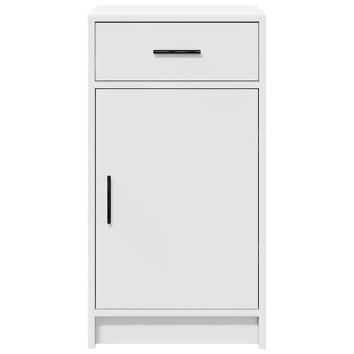 Skab Hvid 40x41x75 cm Ingeniørtræ