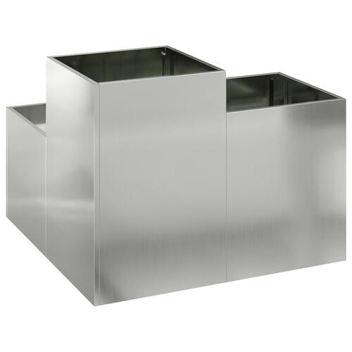 Haveplantekasse 80x80x60 cm Galvaniseret Stål