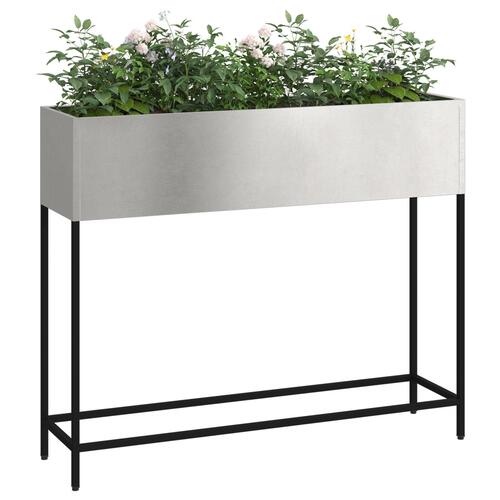 Hævet Havebed 100x26x82 cm Rustfrit Stål