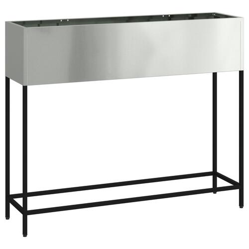 Hævet Havebede 100x26x82 cm Galvaniseret Stål