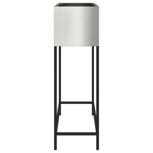 Hævet Havebede 100x26x82 cm Galvaniseret Stål