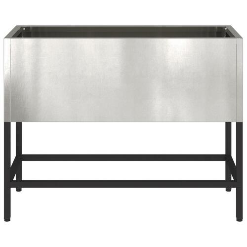 Hævet Havebed 60x26x45 cm Rustfrit Stål