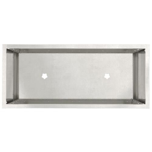 Hævet Havebed 60x26x45 cm Rustfrit Stål