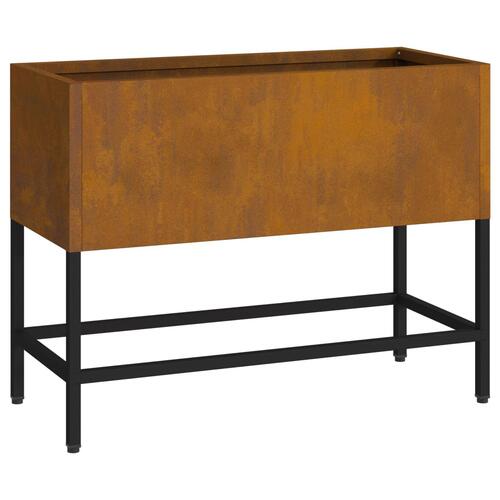 Hævet Havebed 60x26x45 cm Vejrbestandig Stål