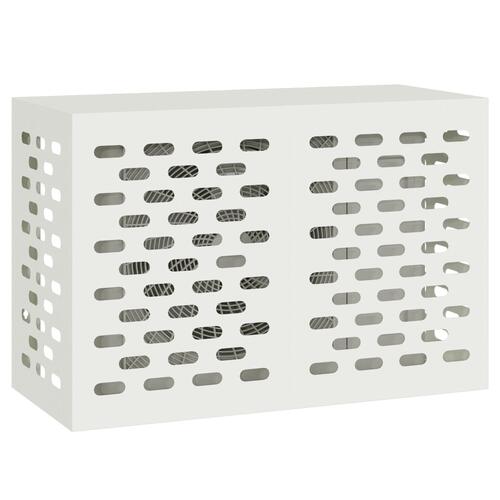 Aircondition Cover Hvid 90x40x60 cm Stål