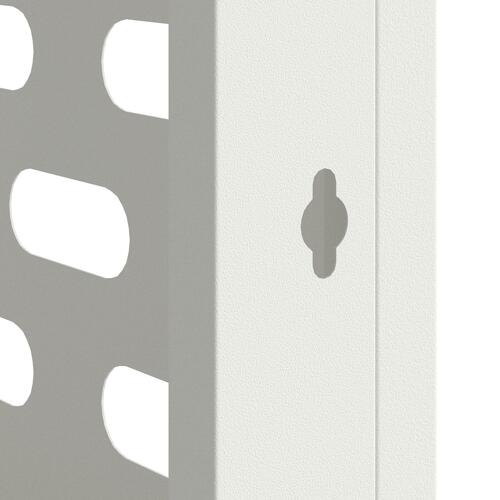 Aircondition Cover Hvid 90x40x60 cm Stål