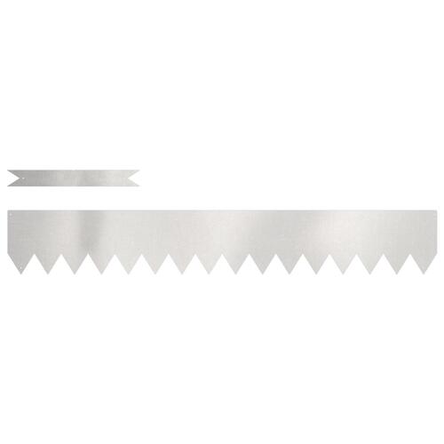 Plankemønstret 10 stk 100x0,5x15 cm Rustfrit stål