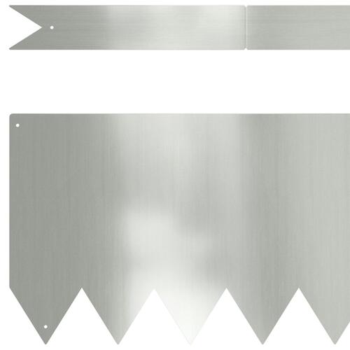 Plænedelinger 30 stk 100x0,5x20 cm Galvaniseret Stål