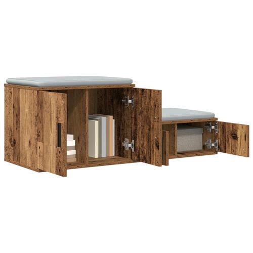 Opbevaringsskab Gammelt Træ 108x41x40 cm Ingeniørtræ