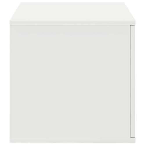 Opbevaringsskab Hvid 103x41x40 cm Træ