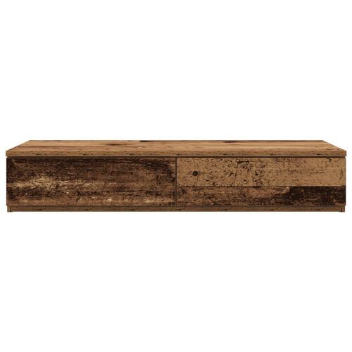 Sengeskuffer Gammel Træ 80x36,5x16,5 cm Fremstillet Træ