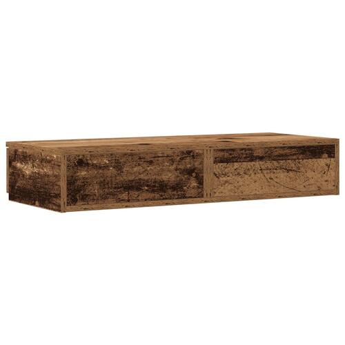Sengeskuffer Gammel Træ 80x36,5x16,5 cm Fremstillet Træ
