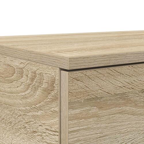 Sengeskuffer i Sonoma Eg 180x36,5x16,5 cm i konstrueret træ