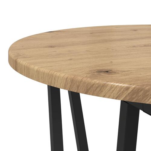 Sidebord 2 stk Artisan Eg Ingeniørtræ og Metal